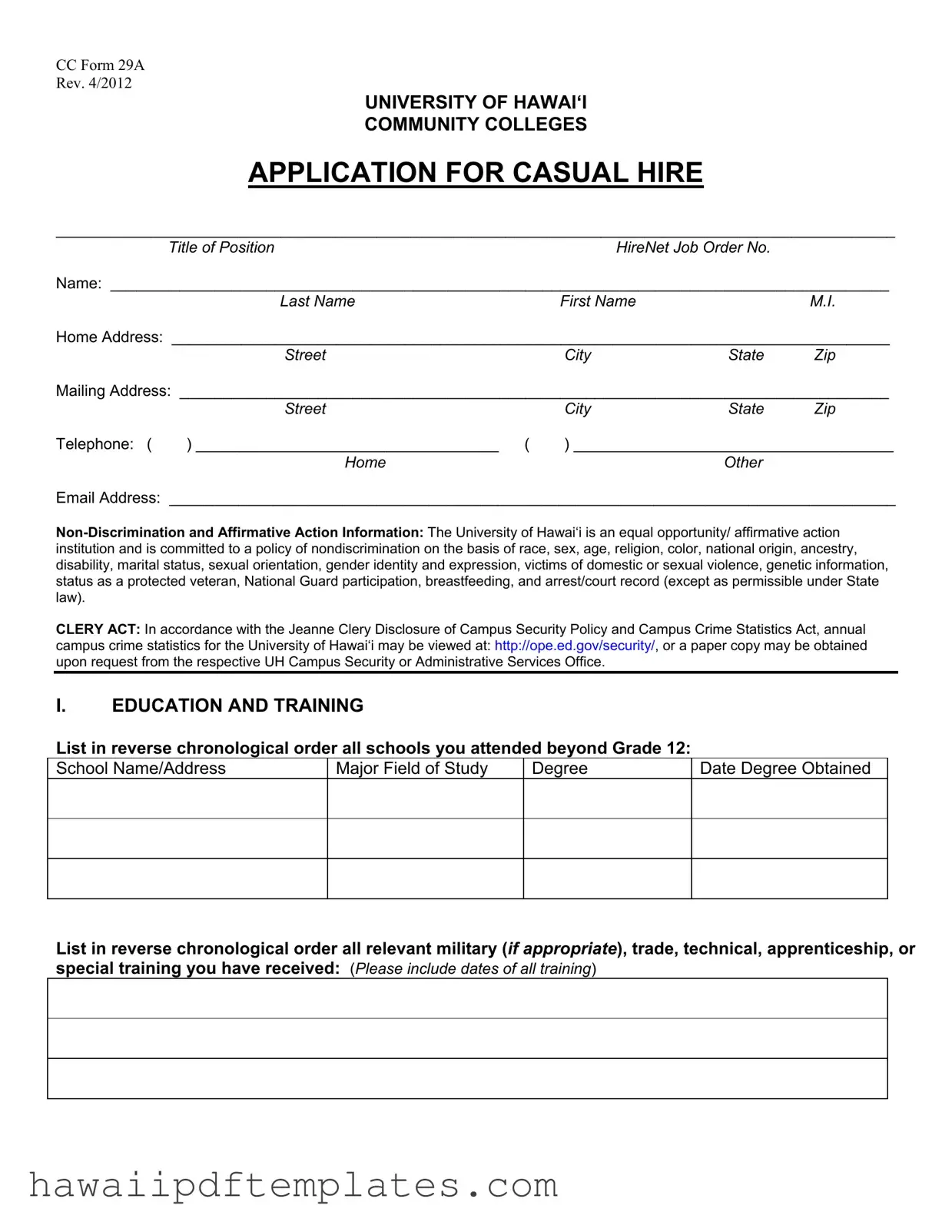 Cc 29A PDF Form