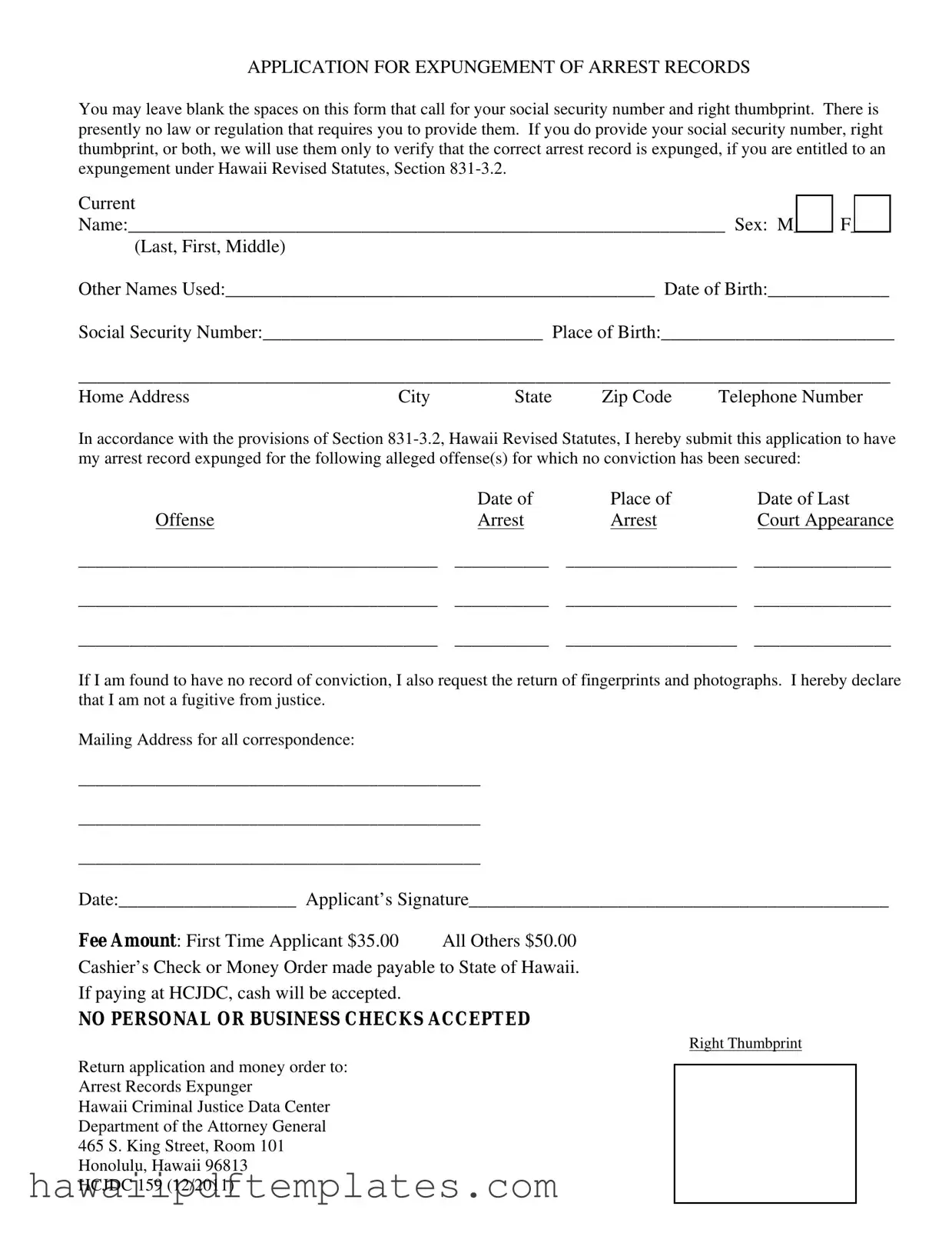 Hcjdc 159 PDF Form